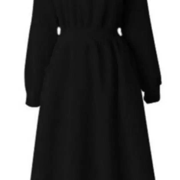 [BUNJANG] Hooded Dress - Black - New / 후드원피스 블랙 새상품
