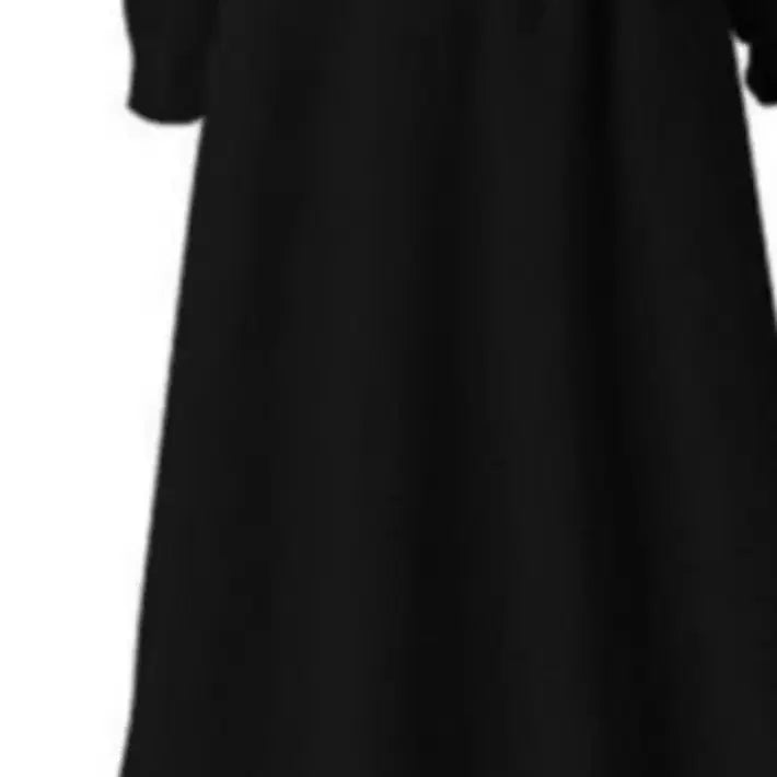 [BUNJANG] Hooded Dress - Black - New / 후드원피스 블랙 새상품