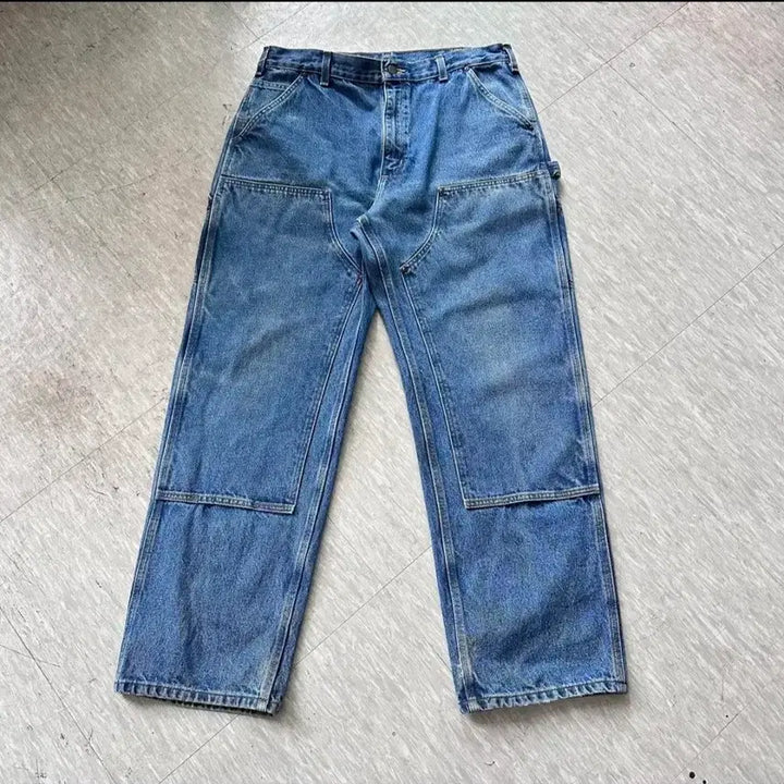 [SOLD OUT] 칼하트 더블니 데님 B73 덩가리 팬츠