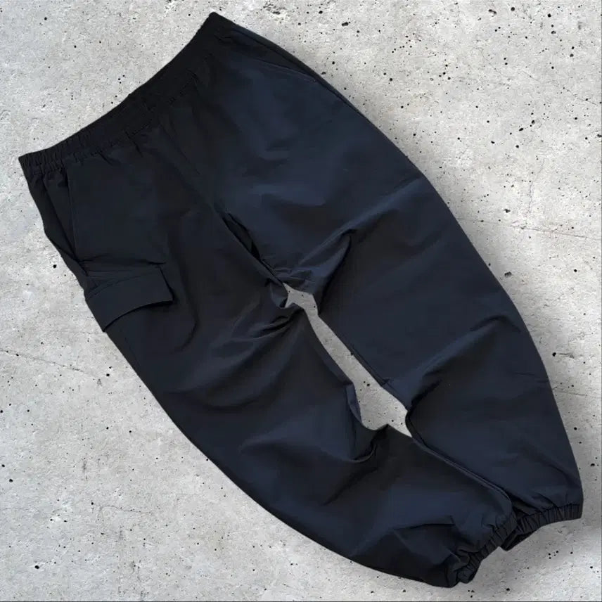 [BUNJANG] Montbell Black Jogger Training Pants / [L] 몽벨 블랙 조거 트레이닝 바지 테크 트랙 팬츠 D728