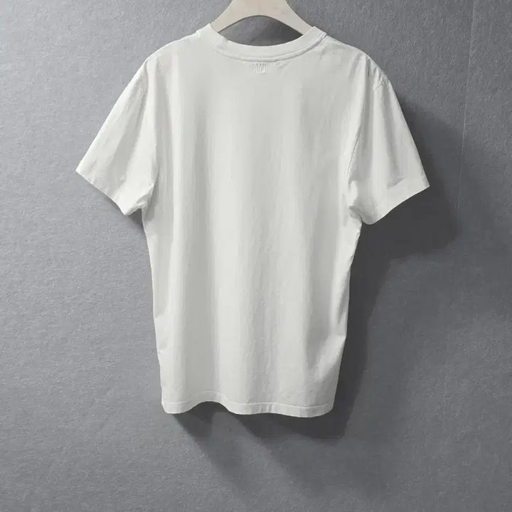[BUNJANG] AMI Heart Logo White T-shirt / 아미AMI하트로고 반팔 티셔츠