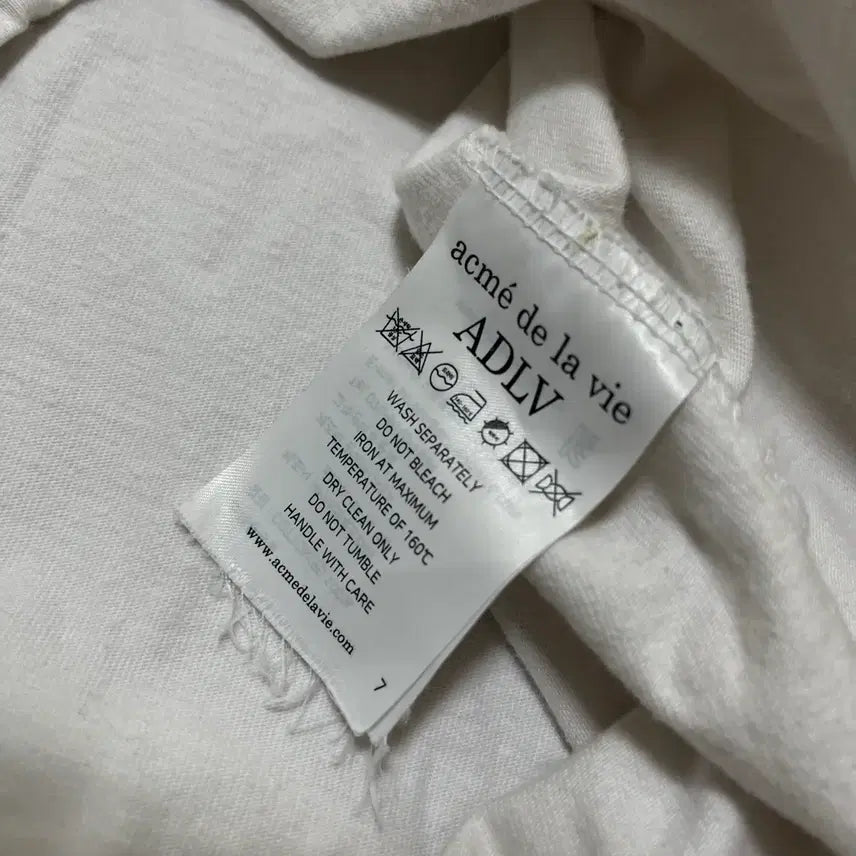[BUNJANG] Acme De La Vie Big Logo T-shirt XL / 아크메드라비 빅로고 반팔티 XL/105