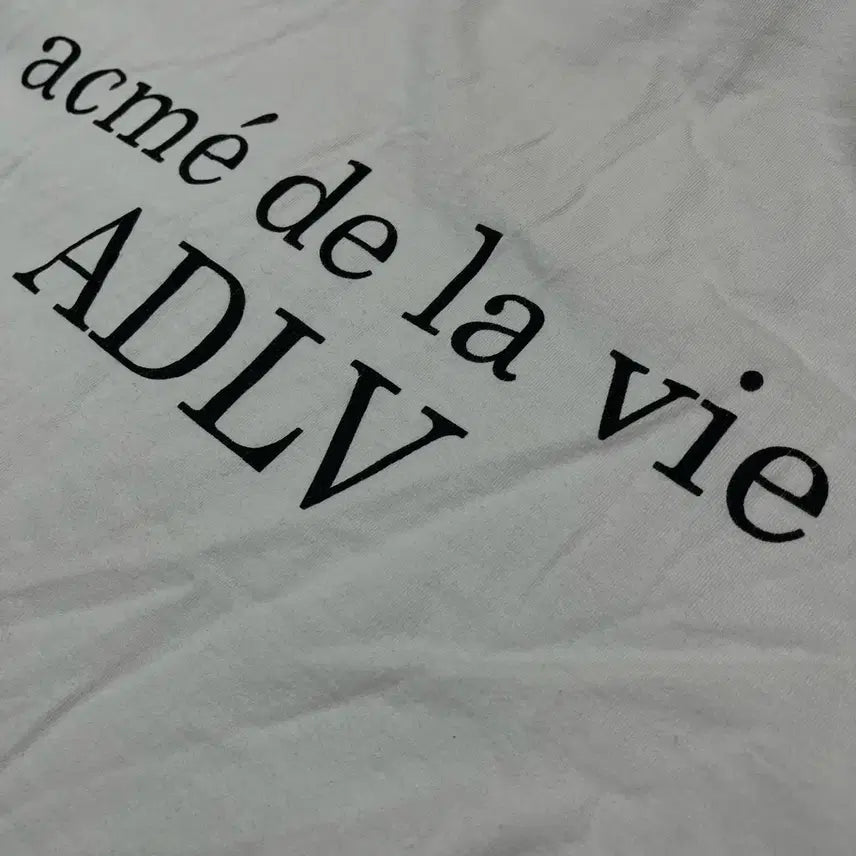 [BUNJANG] Acme De La Vie Big Logo T-shirt XL / 아크메드라비 빅로고 반팔티 XL/105