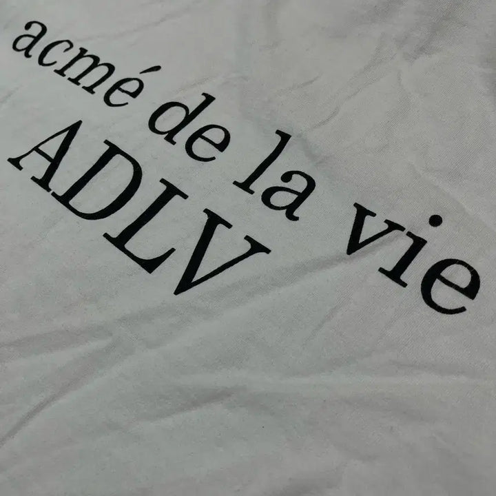 [BUNJANG] Acme De La Vie Big Logo T-shirt XL / 아크메드라비 빅로고 반팔티 XL/105