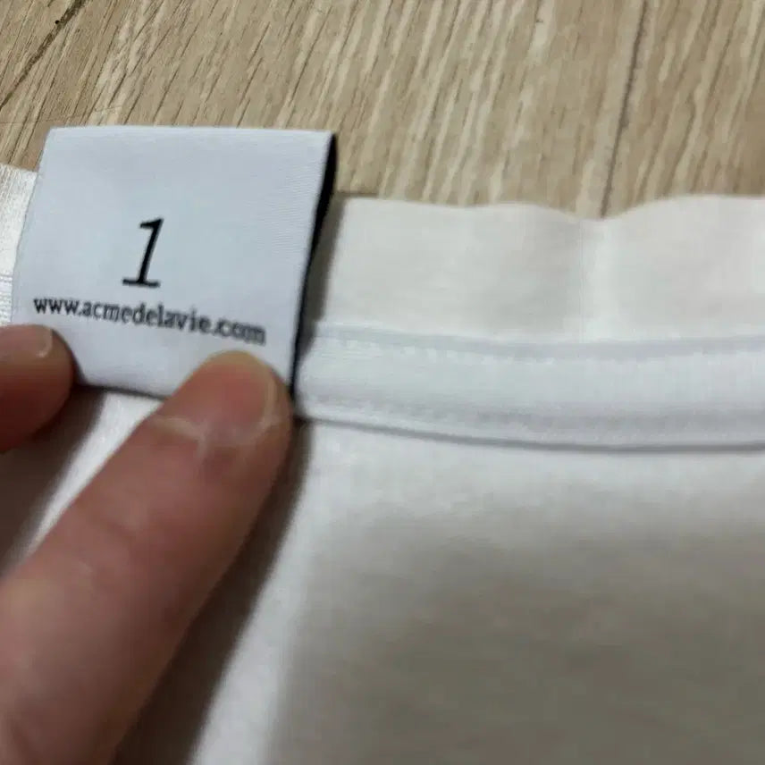 [BUNJANG] Acme De La Vie Big Logo T-shirt XL / 아크메드라비 빅로고 반팔티 XL/105