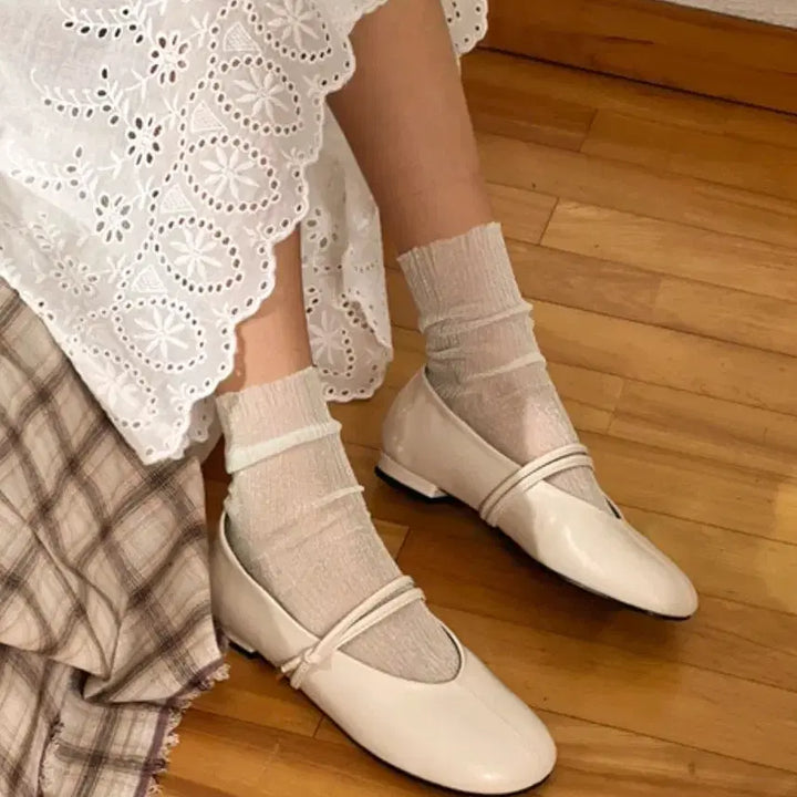 [BUNJANG] Sperry Mary Jane Flat Shoes / [240] 스퍼 메리제인 플랫슈즈 아이보리