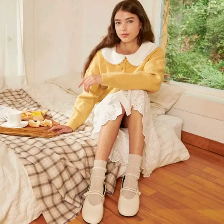 [BUNJANG] Sperry Mary Jane Flat Shoes / [240] 스퍼 메리제인 플랫슈즈 아이보리
