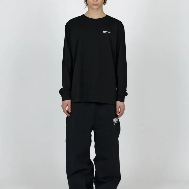 [SOLD OUT] 플라스틱프로덕트 MPa CONTRAST SWEATPANTS (BLACK)