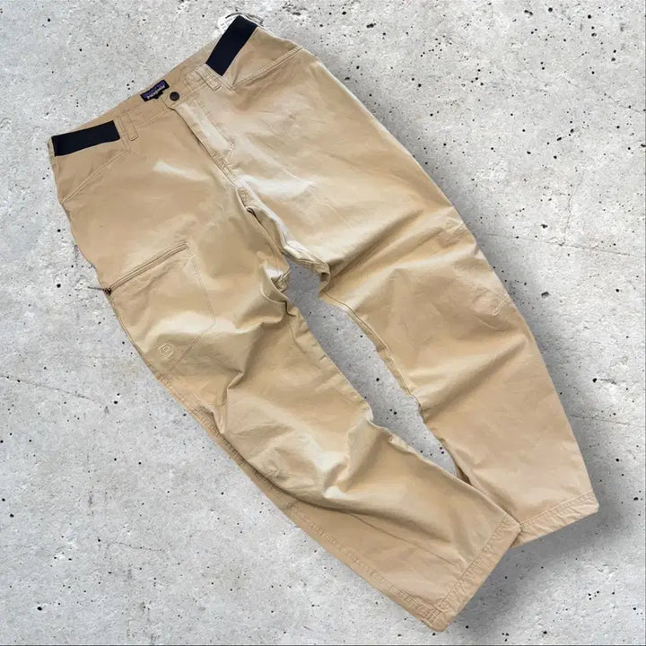 [BUNJANG] Patagonia Venga Organic Cotton Beige Pants / [32] 파타고니아 VENGA 오가닉 코튼 베이지 팬츠 D729