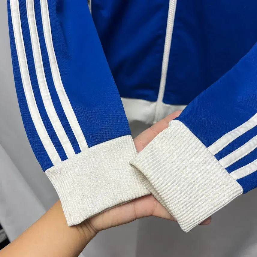 [SOLD OUT] [정품/90] 아디다스 아르헨티나 축구국대 블루화이트 삼선 트랙탑/져지