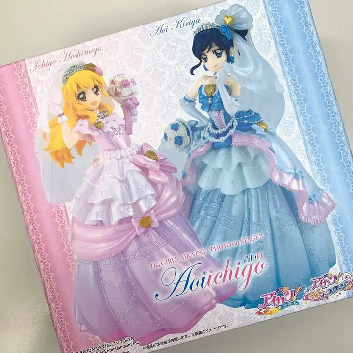 [SOLD OUT] 아이카츠 아이엠스타 포토카츠 푸른딸기 웨딩 피규어 이치고 아오이