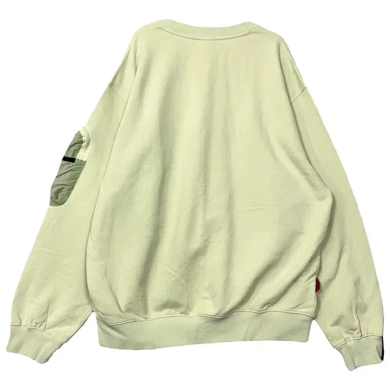 [BUNJANG] UFC Techwear Light Green Sweatshirt - Size L / UFC 로고 테크웨어 라이트 그린 스웻셔츠 L