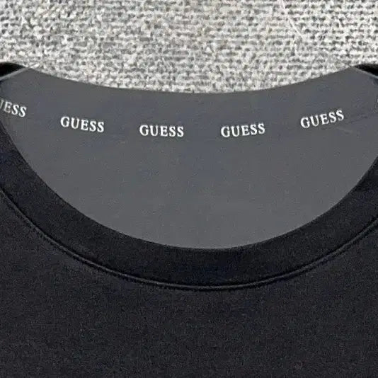 [BUNJANG] Guess Printed Black Sweatshirt (M) / 게스 프린팅 블랙 맨투맨 95(M)