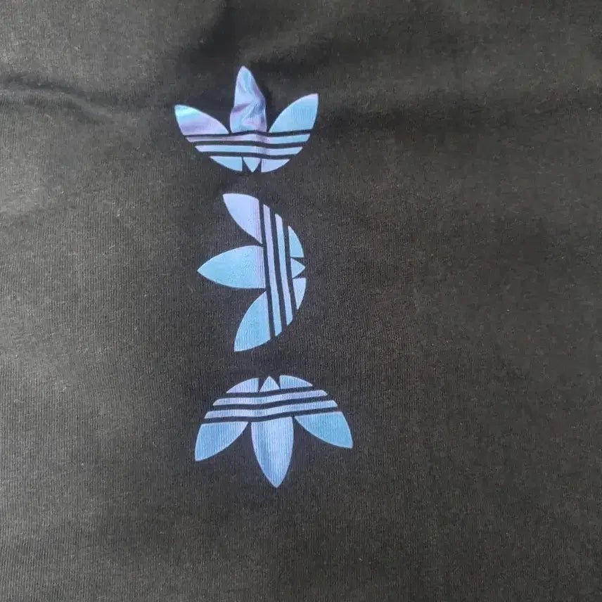 [BUNJANG] Adidas Trefoil Black T-shirt / 아디다스 검정 트레포일 티셔츠