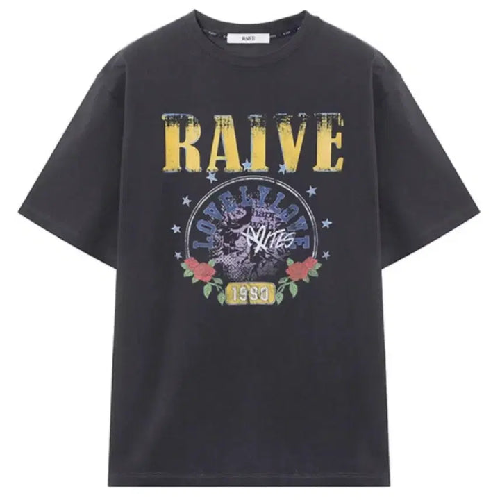 [BUNJANG] Rave Lovebite Short Sleeve T-shirt / 레이브 러브바이트 반팔티 1사이즈(s사이즈)