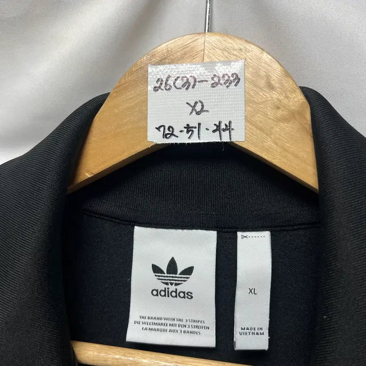 [SOLD OUT] [정품/XL] 아디다스 신형 베켄바우어 클래식 블랙 트랙탑/져지