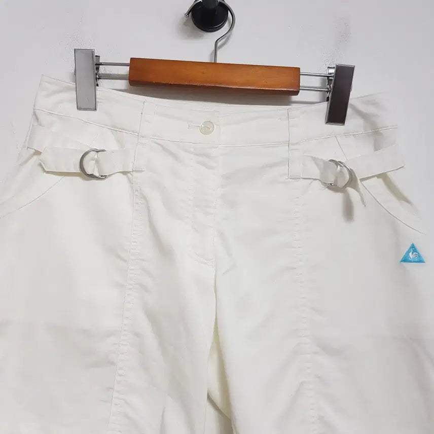 [BUNJANG] Le Coq Sportif Ivory Pants / 9176/르꼬끄 여 27사이즈 아이보리팬츠/내옷방