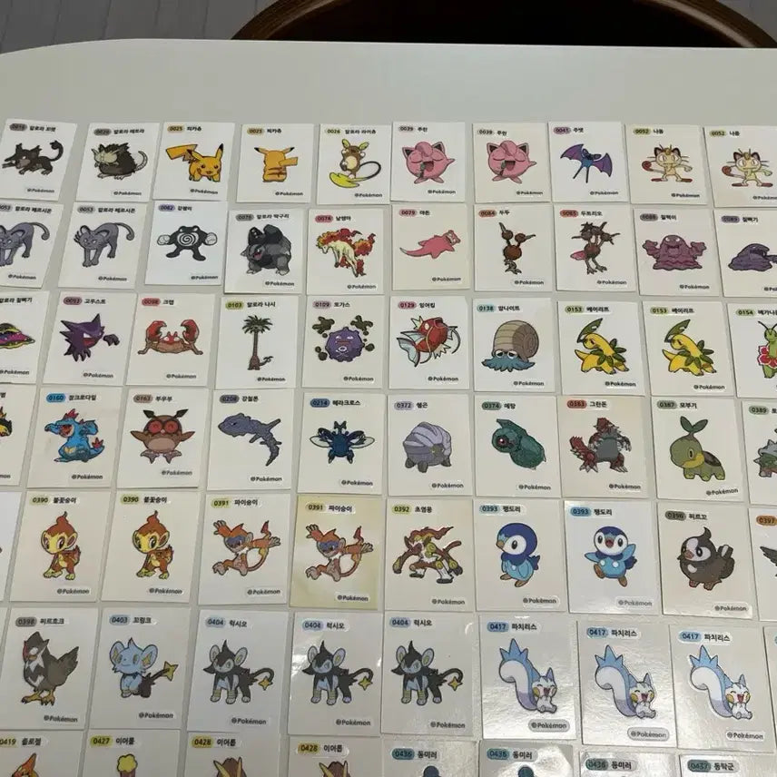 [SOLD OUT] 포켓몬 띠부씰 4자리수