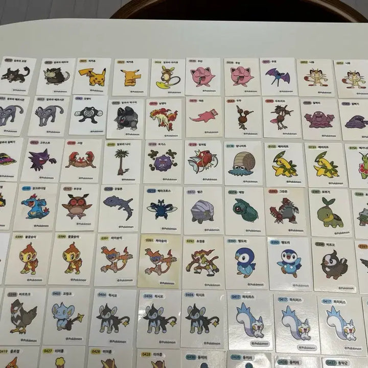 [SOLD OUT] 포켓몬 띠부씰 4자리수