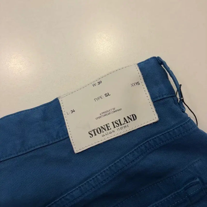 [BUNJANG] Stone Island Coral Blue Slim Fit Denim Pants / [30x34] 스톤아일랜드 코랄 블루 슬림핏 데님 팬츠 D730