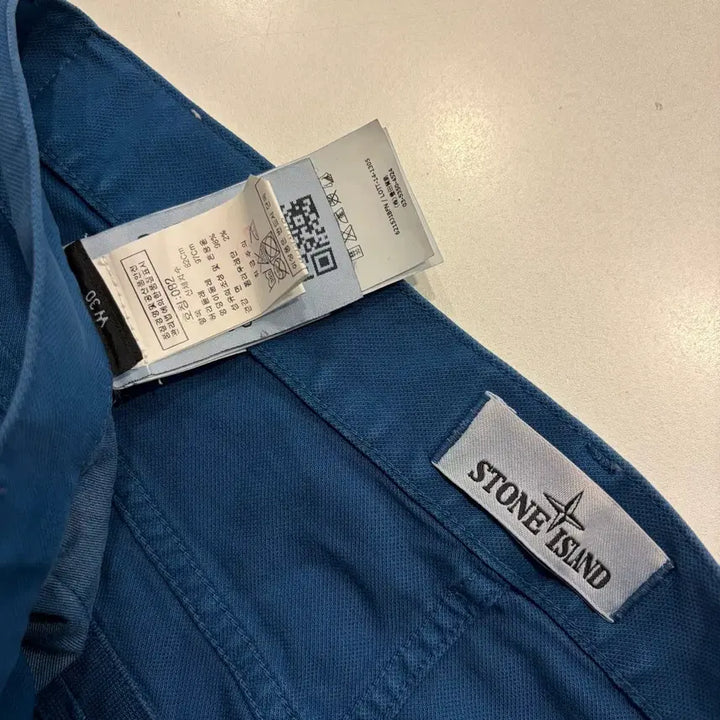 [BUNJANG] Stone Island Coral Blue Slim Fit Denim Pants / [30x34] 스톤아일랜드 코랄 블루 슬림핏 데님 팬츠 D730