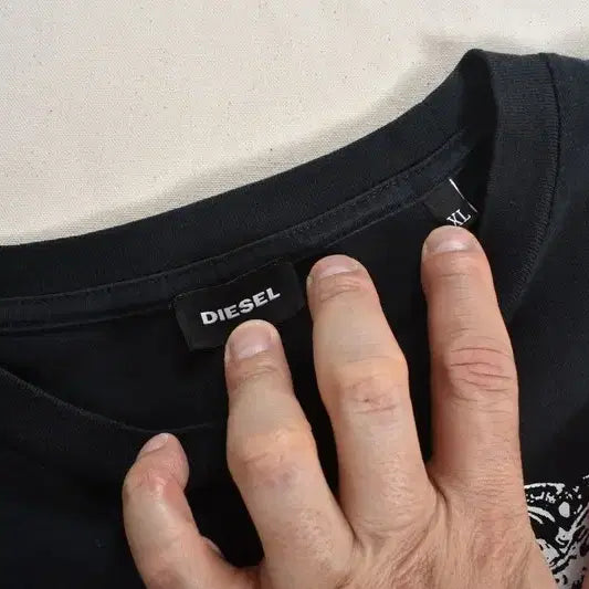 [BUNJANG] Diesel M0281 Graphic T-Shirt / 디젤 반팔티 XL M0281