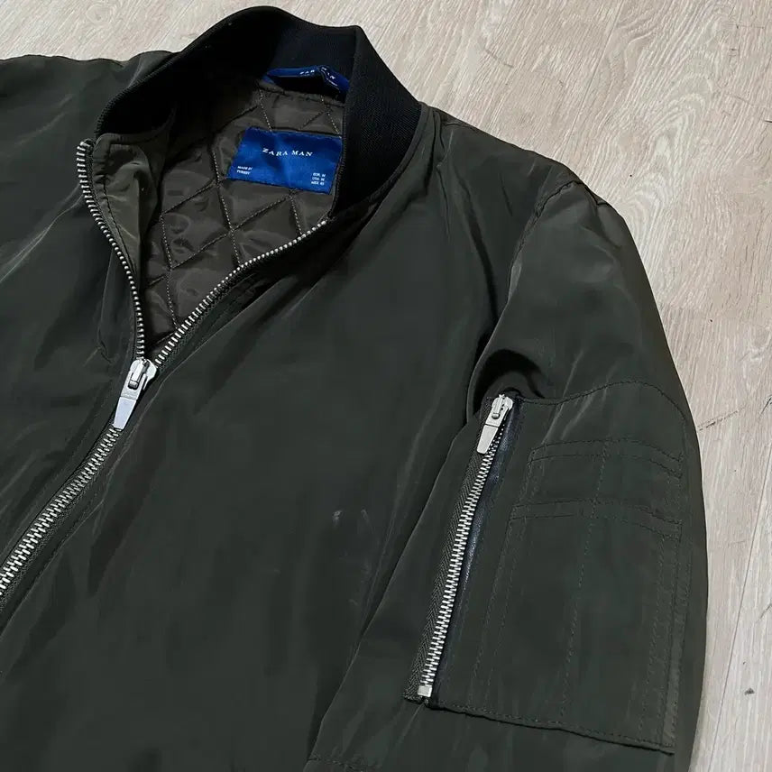 [BUNJANG] ZARA MA-1 Quilted Bomber Jacket M / 자라 MA-1 퀼팅 봄버 항공점퍼 M/95