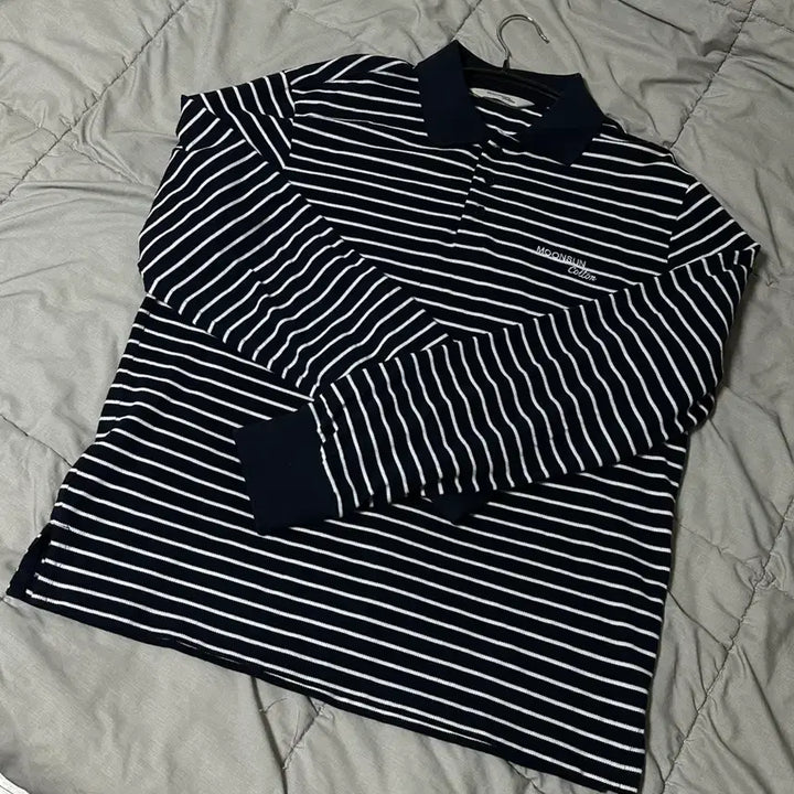 [BUNJANG] Moon Sun Stripe Shirt / 문선 스트라이프 셔츠