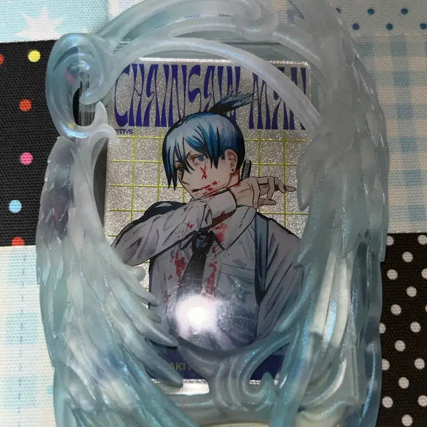 [BUNJANG] Chainsaw Man Aki Acrylic Metal Card / 체인소맨 하야카와 아키 아크릴 메탈 카드