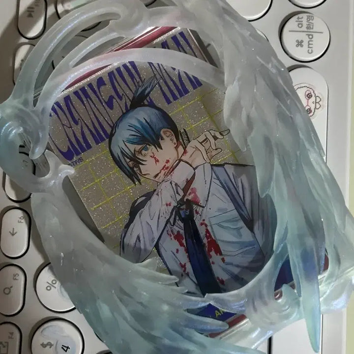 [BUNJANG] Chainsaw Man Aki Acrylic Metal Card / 체인소맨 하야카와 아키 아크릴 메탈 카드
