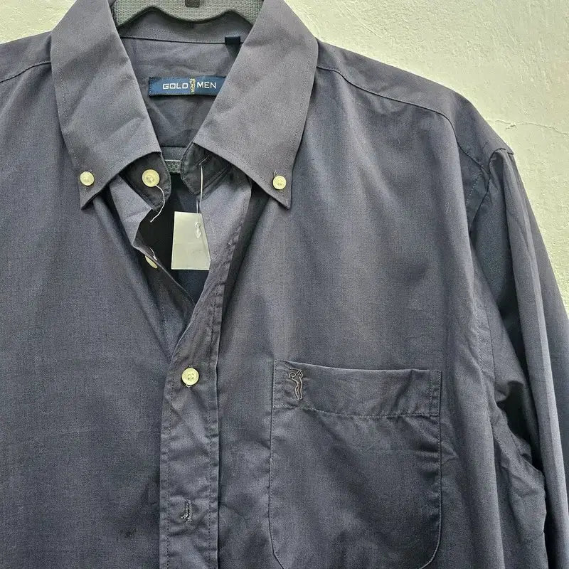 [BUNJANG] GOLD MEN Cotton Shirt / GOLD MEN 셔츠 남 110 J6187