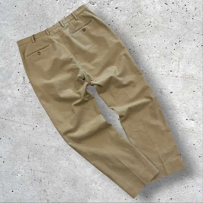 [BUNJANG] Incotex Beige Cotton Blend Pants / [48] 인코텍스 베이지 수입택 코튼 폴리 팬츠 D731