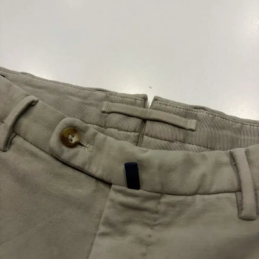 [BUNJANG] Incotex Beige Cotton Blend Pants / [48] 인코텍스 베이지 수입택 코튼 폴리 팬츠 D731