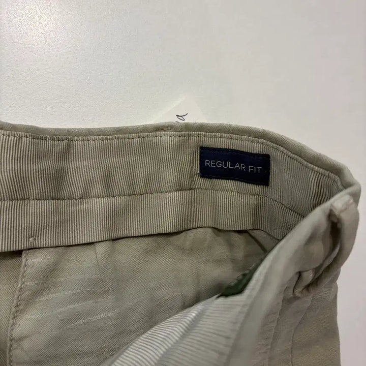 [BUNJANG] Incotex Beige Cotton Blend Pants / [48] 인코텍스 베이지 수입택 코튼 폴리 팬츠 D731