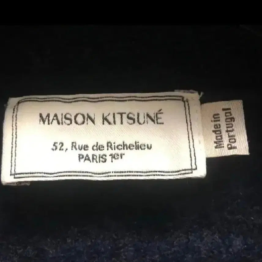 [BUNJANG] Maison Kitsune Navy Cardigan / 메종키츠네  네이비 가디건
