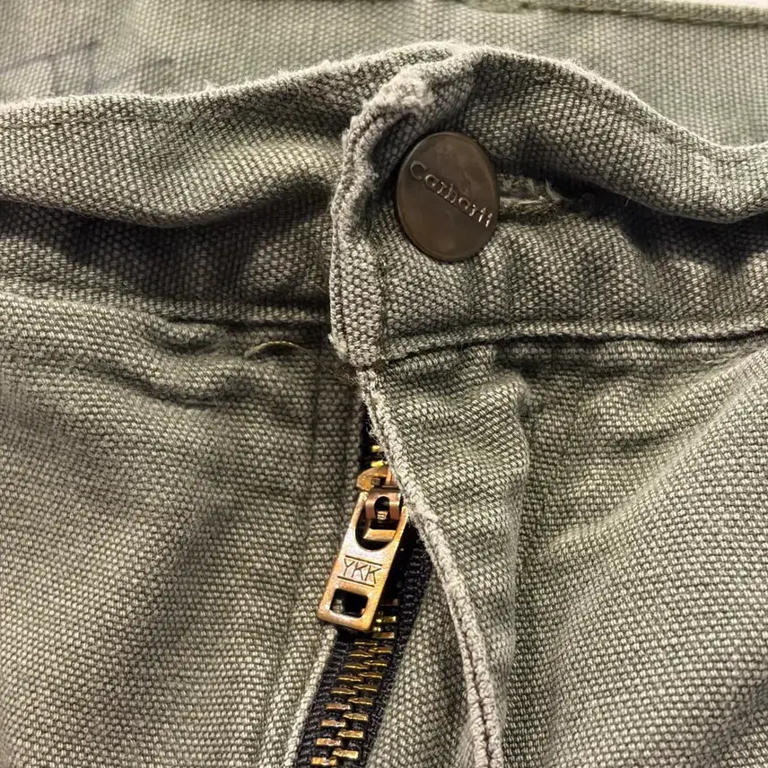 [BUNJANG] Carhartt B11 MOS Khaki Carpenter Work Pants / [40x30] 칼하트 B11 MOS 카키 카펜더 워크 팬츠 D732