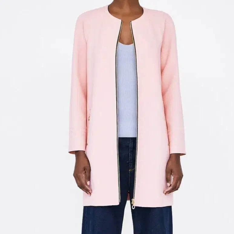 [BUNJANG] ZARA Pink Blazer Jacket / 44~55 새상품 자라 여성 핑크 자켓 정장 점퍼 재킷 핑크색 새제품
