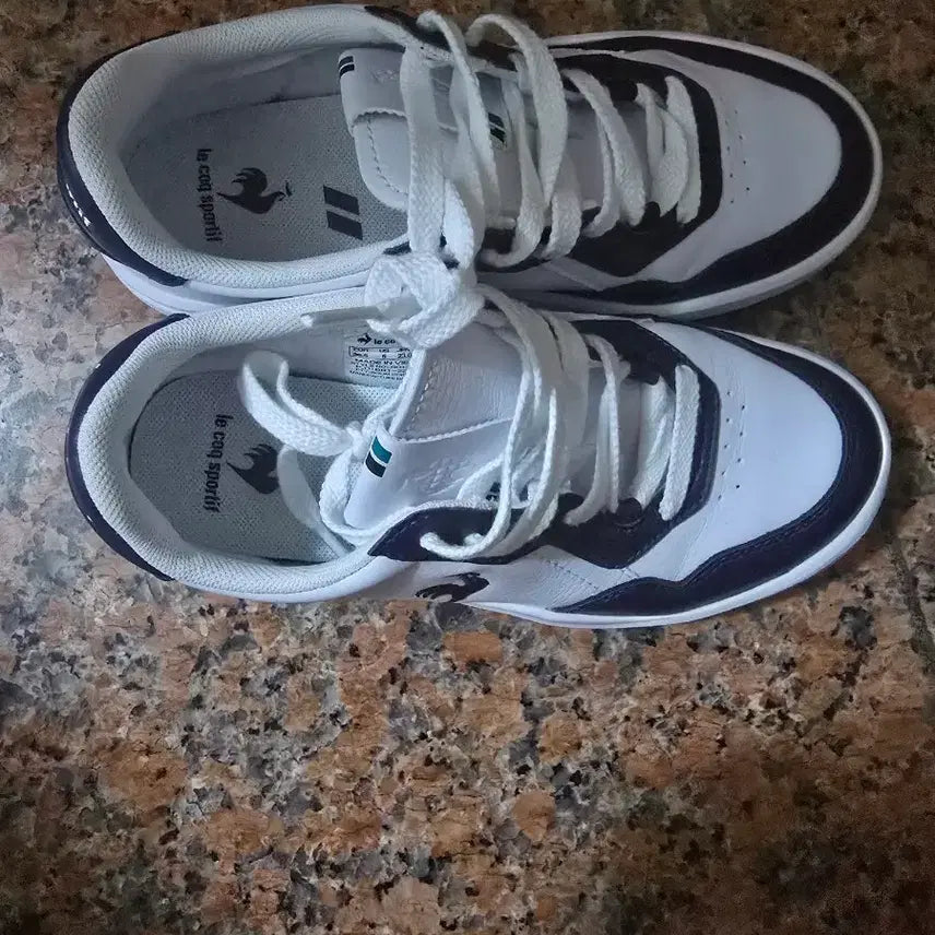 [BUNJANG] Le Coq Sportif White Sneakers 230 / 르꼬끄 스포르티브 흰색 운동화  230