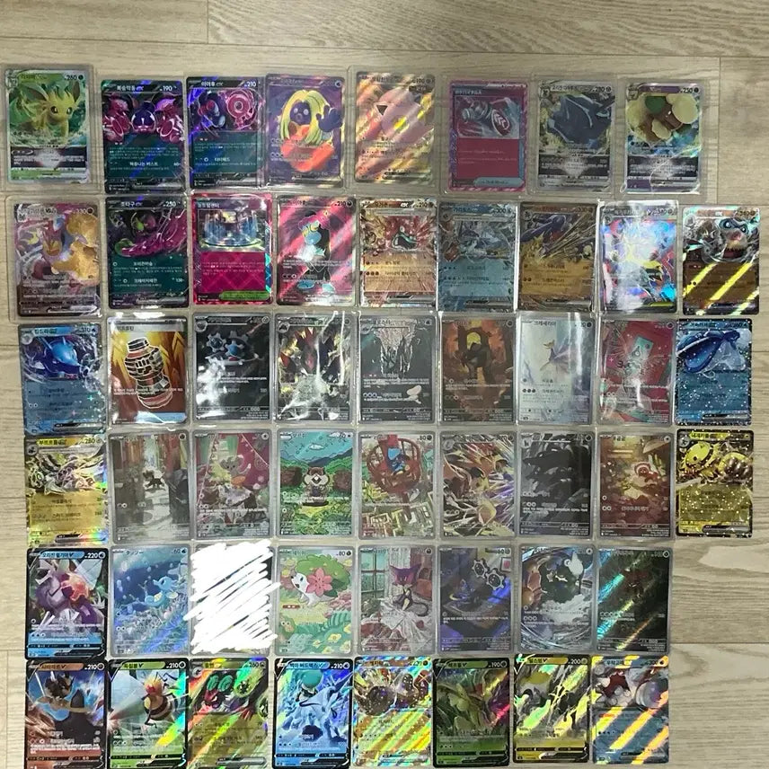 [SOLD OUT] (50장 일괄) 포켓몬 카드 SR AR RR RRR ACE