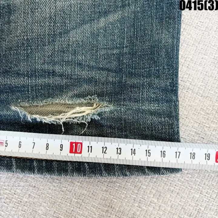 [SOLD OUT] 31 플랙진 데님 빈티지 워싱 청바지 0415(3)