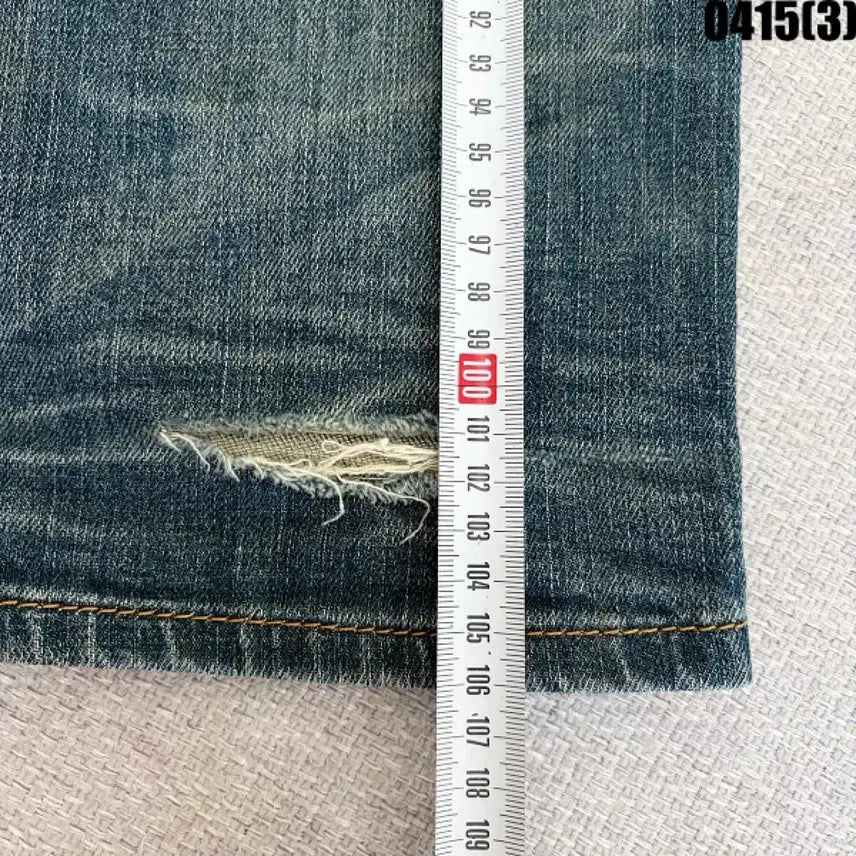 [SOLD OUT] 31 플랙진 데님 빈티지 워싱 청바지 0415(3)