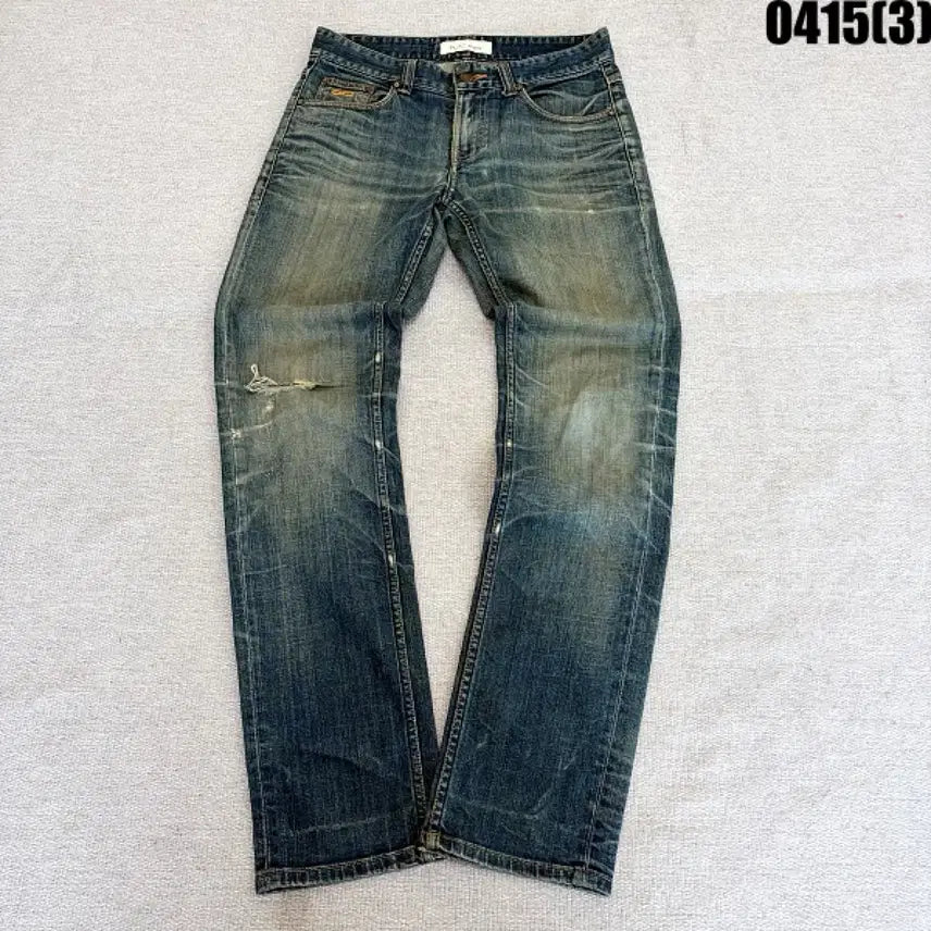 [SOLD OUT] 31 플랙진 데님 빈티지 워싱 청바지 0415(3)