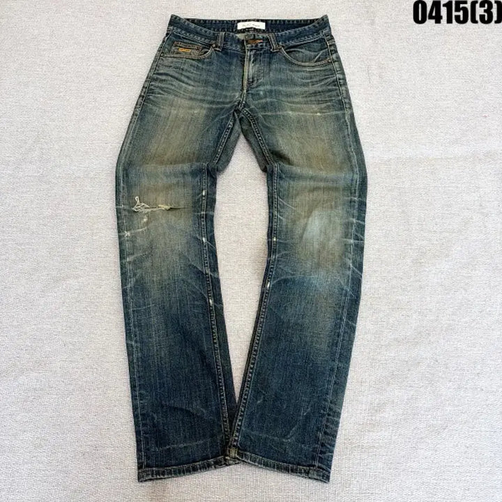 [SOLD OUT] 31 플랙진 데님 빈티지 워싱 청바지 0415(3)