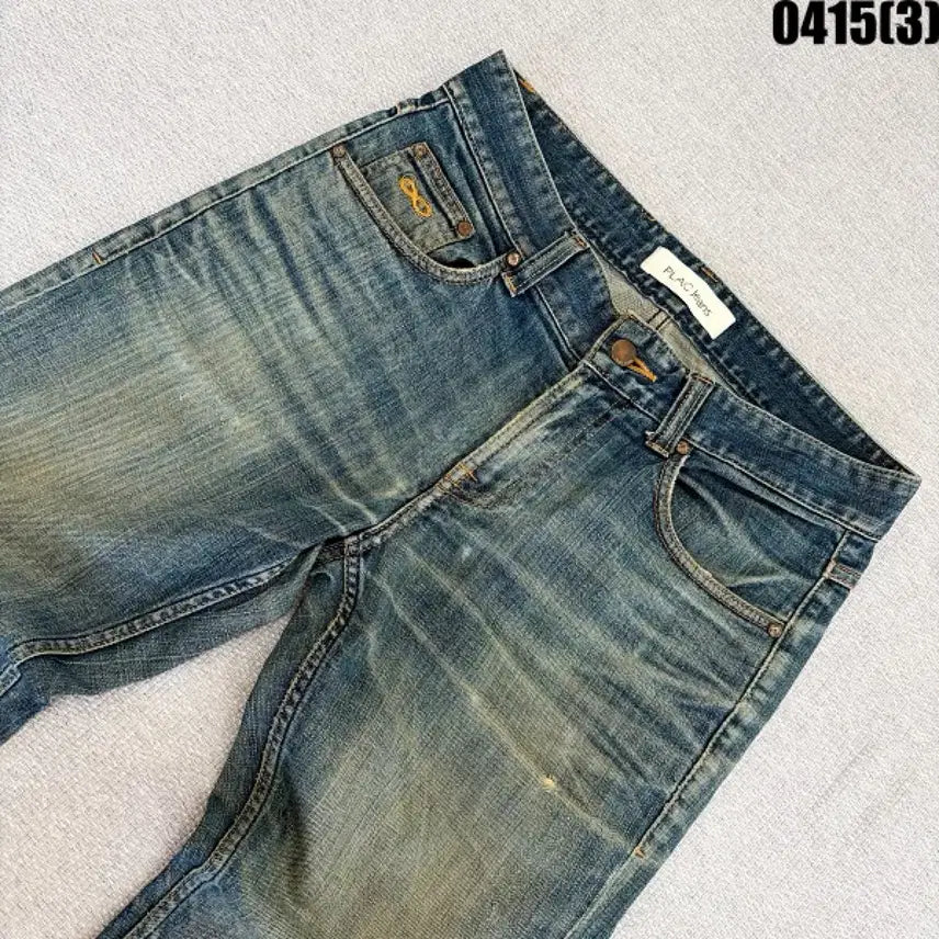 [SOLD OUT] 31 플랙진 데님 빈티지 워싱 청바지 0415(3)