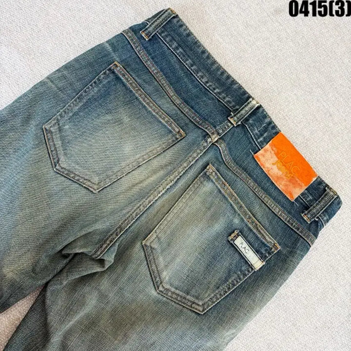 [SOLD OUT] 31 플랙진 데님 빈티지 워싱 청바지 0415(3)