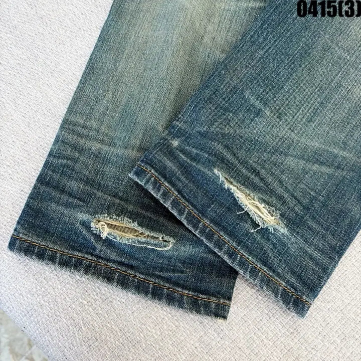 [SOLD OUT] 31 플랙진 데님 빈티지 워싱 청바지 0415(3)