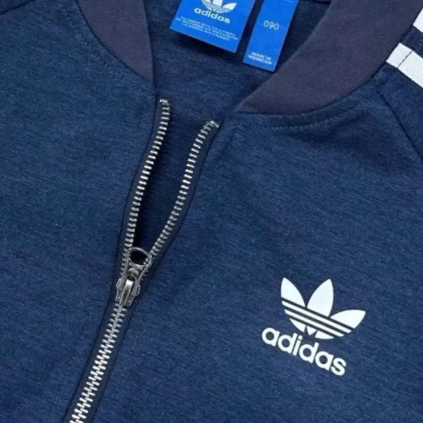 [BUNJANG] Adidas Navy Melange Jersey 90 / 아디다스 네이비멜란지 져지 90