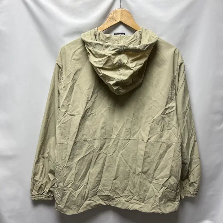 [SOLD OUT] [정품/M] 뉴발란스 트레이닝 베이지 우븐 바람막이