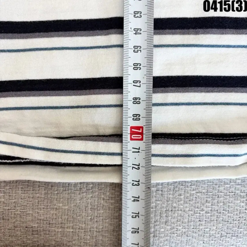 [BUNJANG] Mind Bridge Striped Short Sleeve T-Shirt / 105 마인드브릿지 스트라이프 반팔 티셔츠 0415(3)