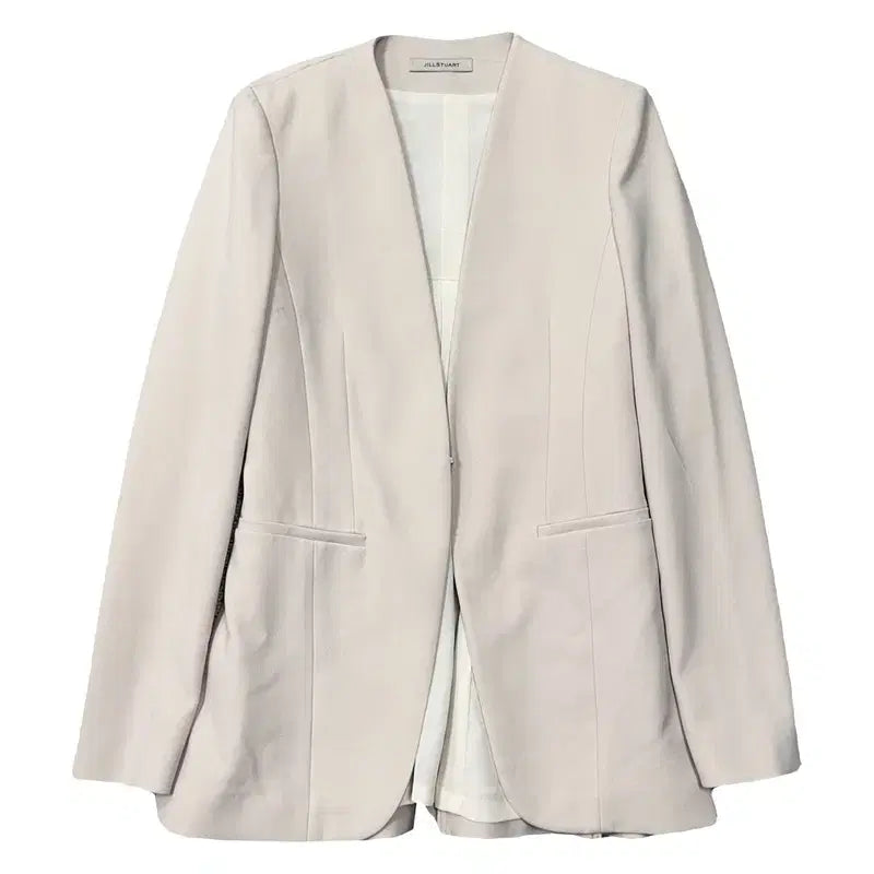[BUNJANG] Jill Stuart Cream Blazer 85-91-160 / 질스튜어트 크림 블레이저 85-91-160
